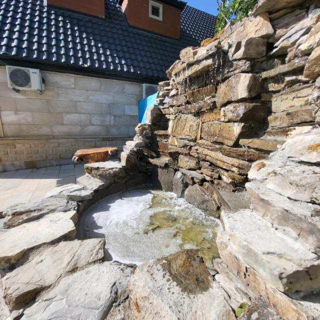Viva Hotel Gabala With Sauna, Pool, Waterfall And Fireplace Esterno foto