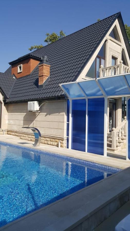 Viva Hotel Gabala With Sauna, Pool, Waterfall And Fireplace Esterno foto