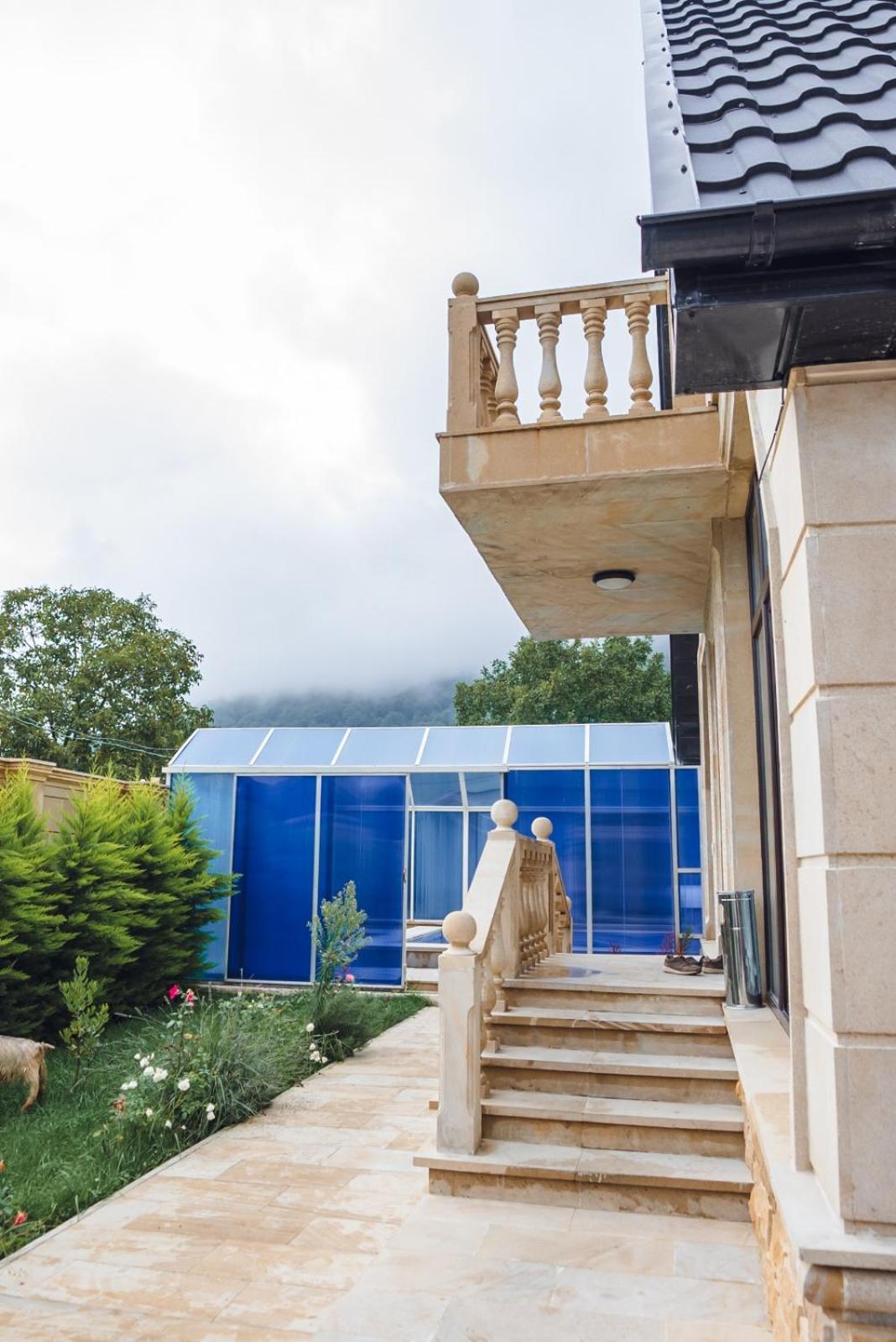 Viva Hotel Gabala With Sauna, Pool, Waterfall And Fireplace Esterno foto